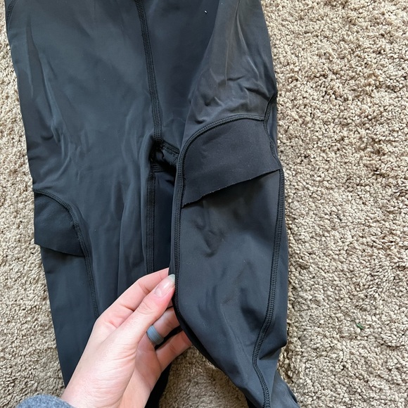 Lululemon Limited Edition High Waisted Hiking Leggings - Picture 3 of 7